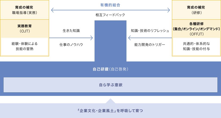 教育・育成の考え方